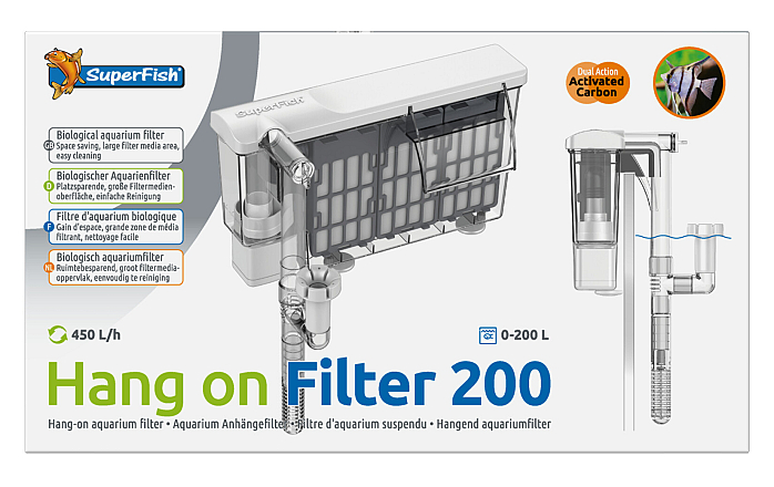 SuperFish Hang on Filter 200